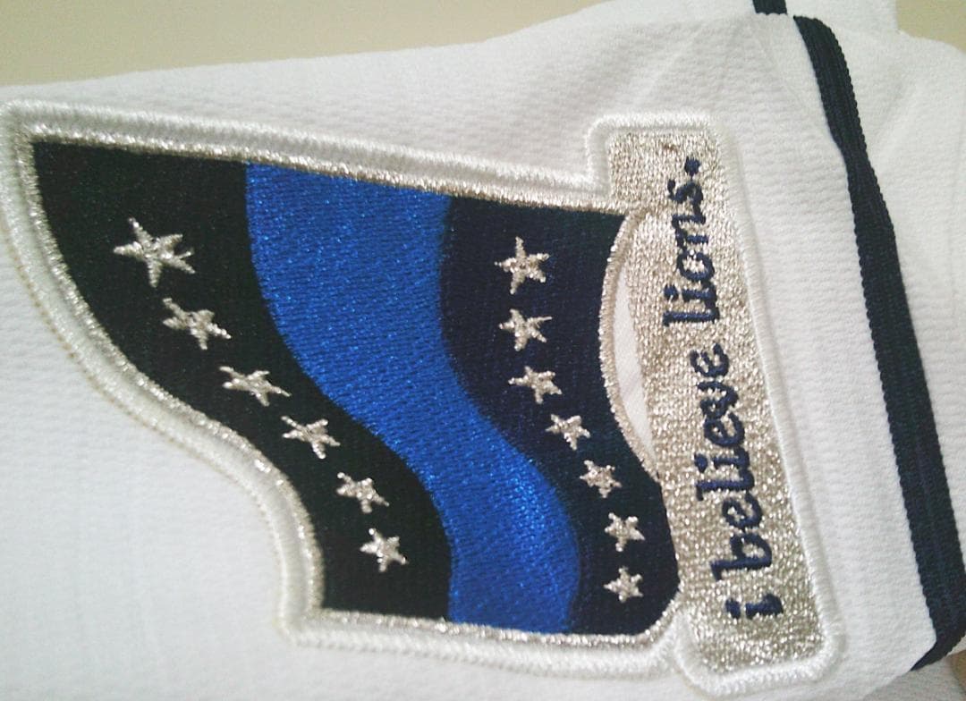 白L新品2017埼玉西武ライオンズLions浅村３ユニフォーム刺繍プロ野球■楽天