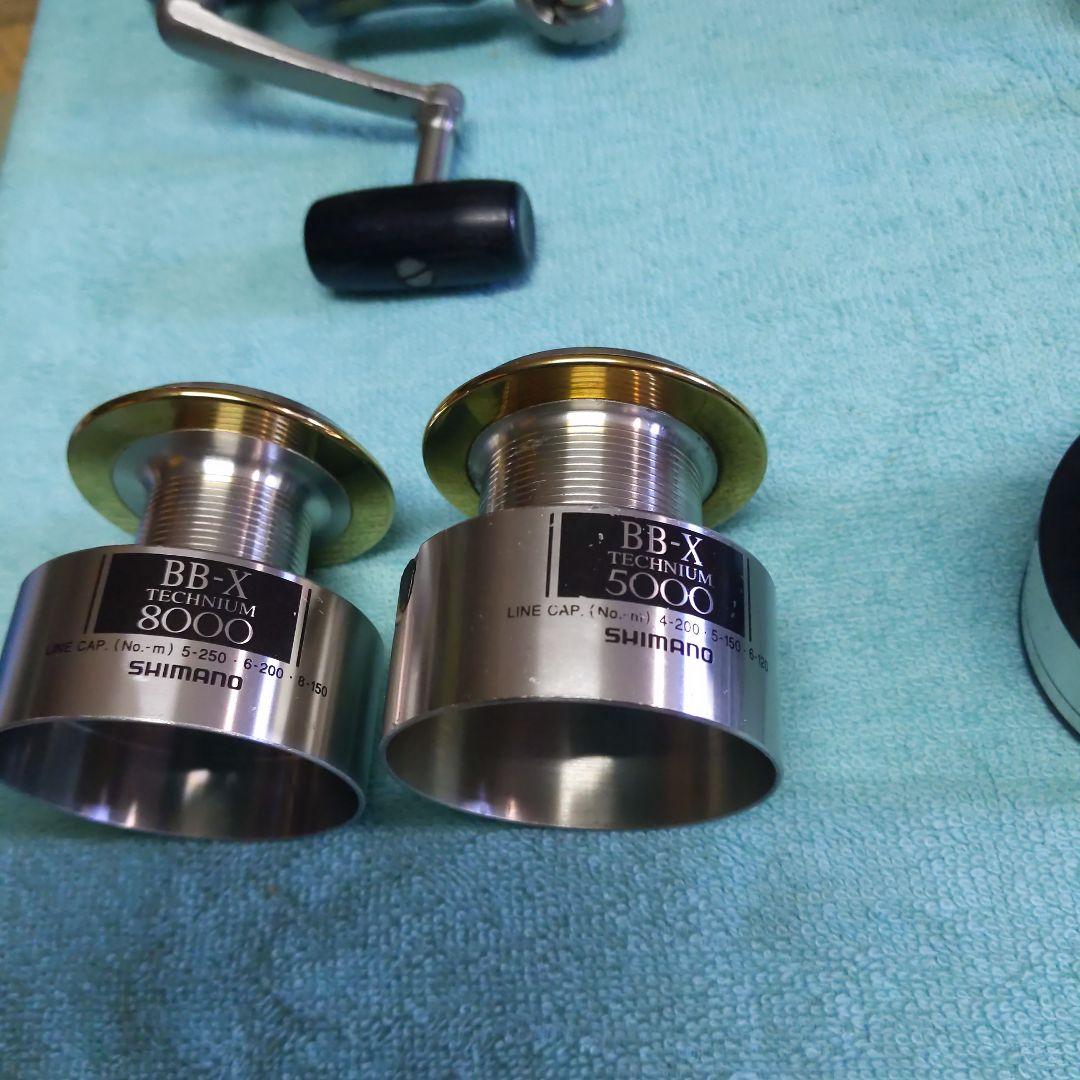 シマノ　BBX2台、替えスプール5個