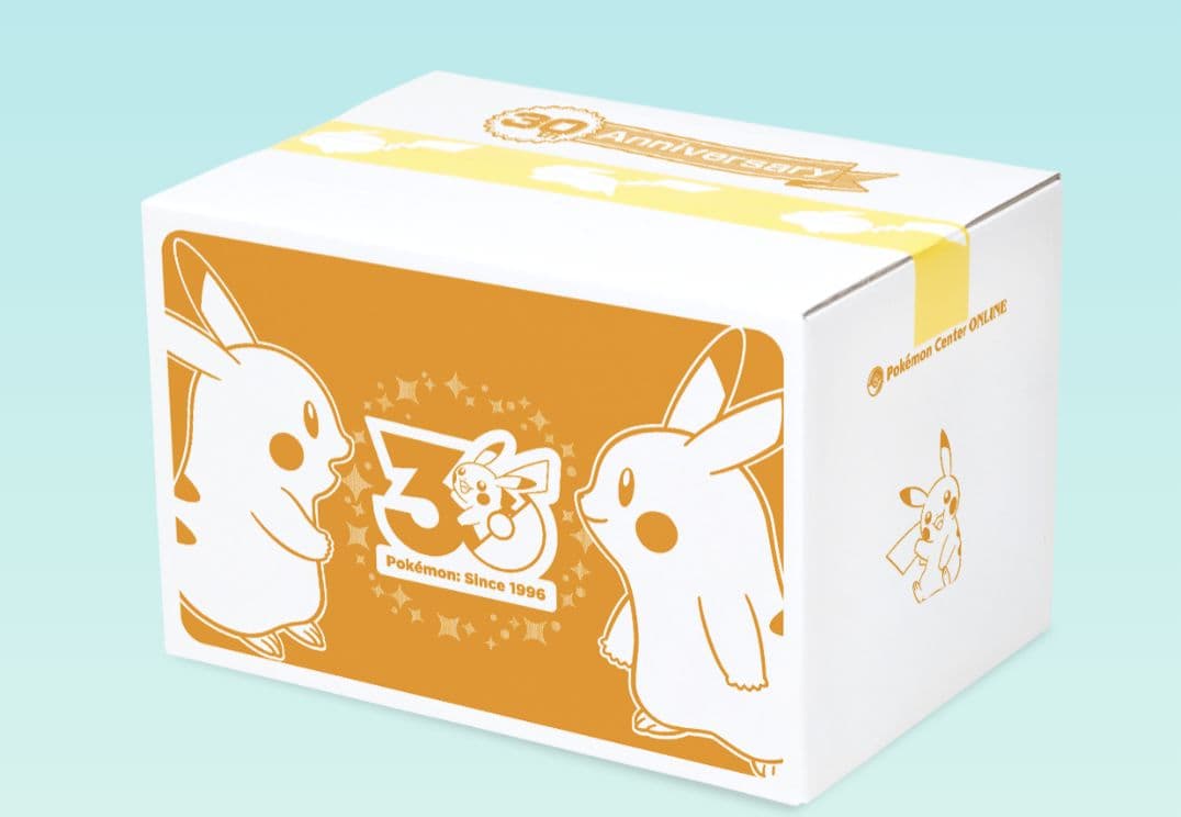 ポケモン30周年記念　おかえり！ピカチュウ1/1　新品未開封