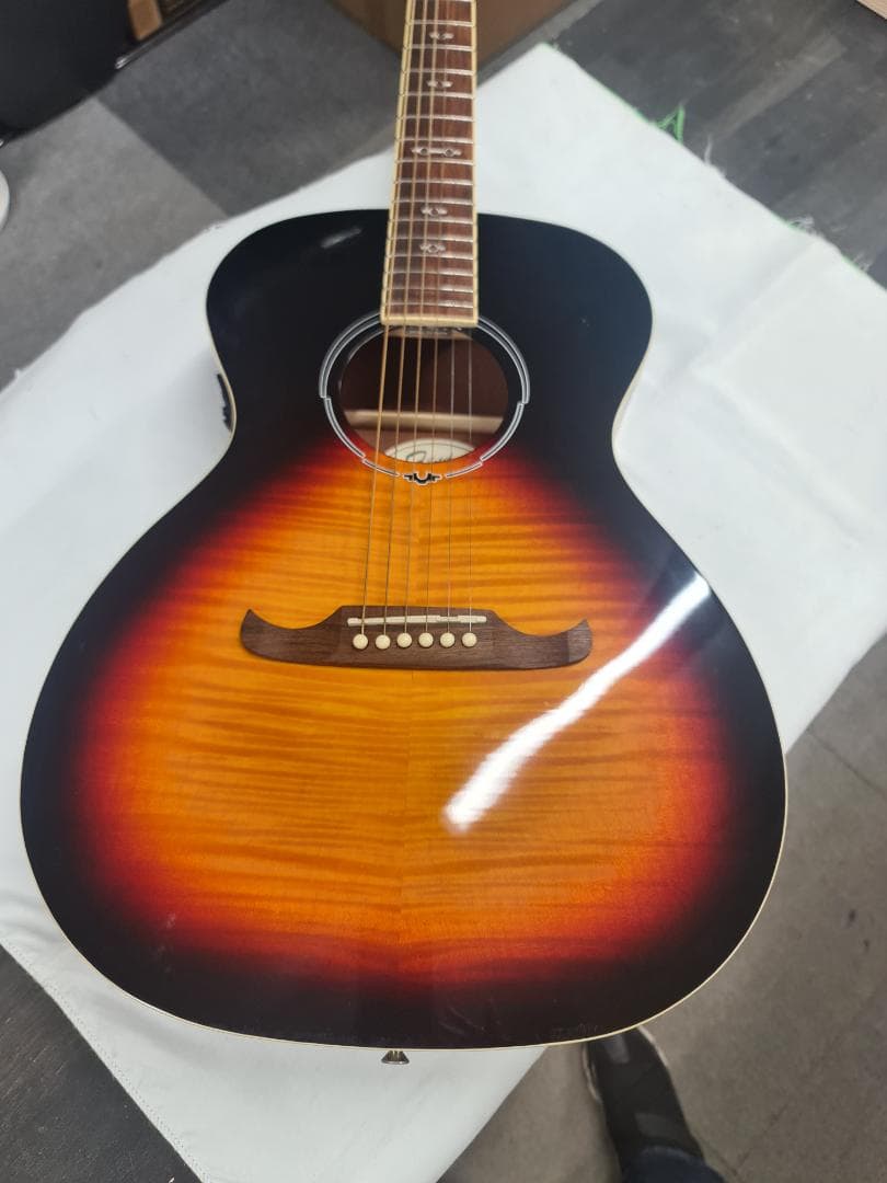 FENDER フェンダー エレアコ ギター FA-235E カバー付き