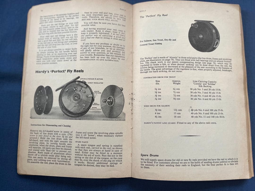 ルアー・フライ Hardy Anglers Guide 63rd EDITION 1957-58