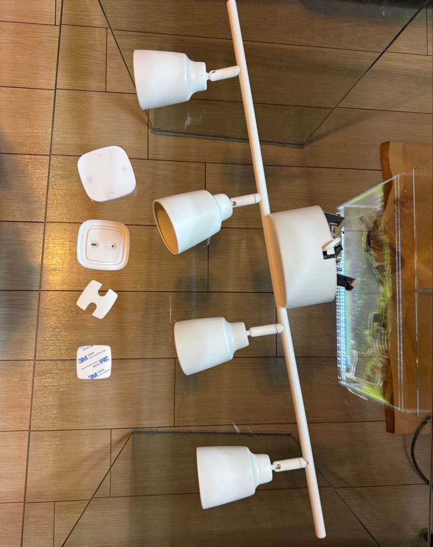 IKEA クヌートボー　4灯　リモコンセット