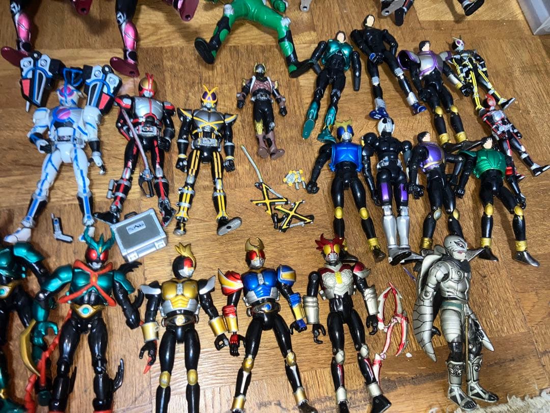 仮面ライダーシリーズ　装着変身　ジャンク品　フィギュア　まとめ売り