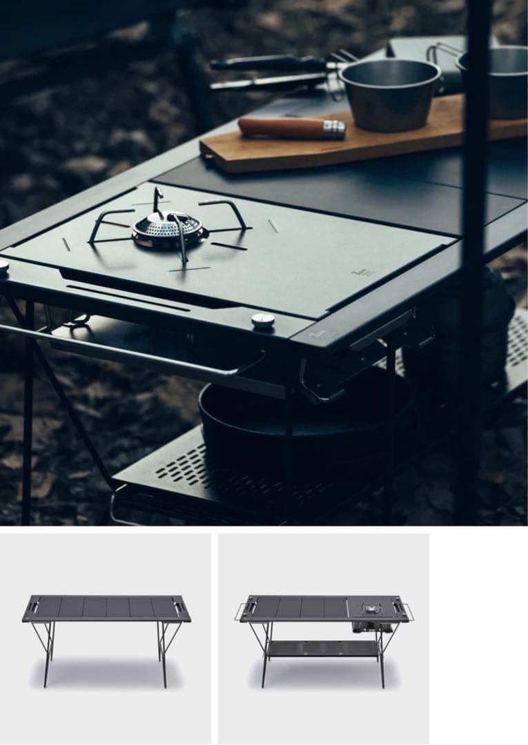 美品　zanearts TOAD TABLE + ハンガー+バーナーデッキセット