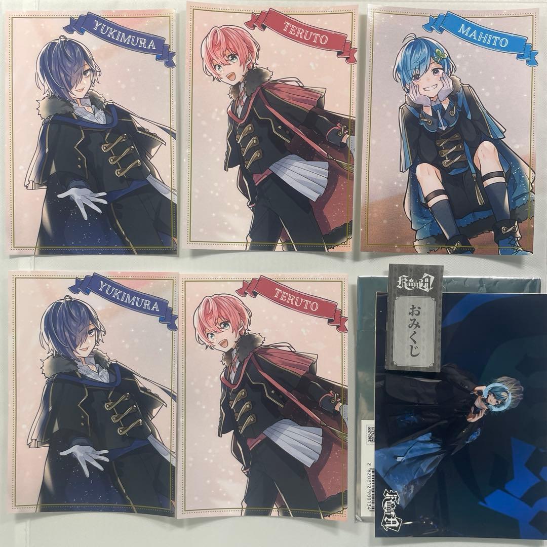 騎士X -KnightX-グッズ　KnightA -騎士A- ブロマイド　うちわ