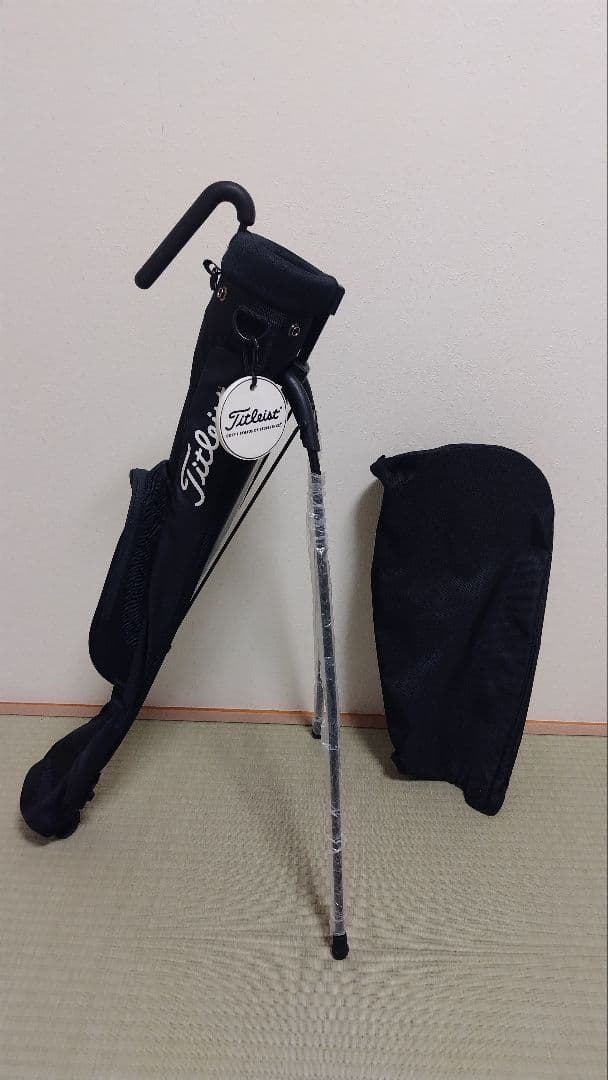 Titleist ブラック スタンドバッグ