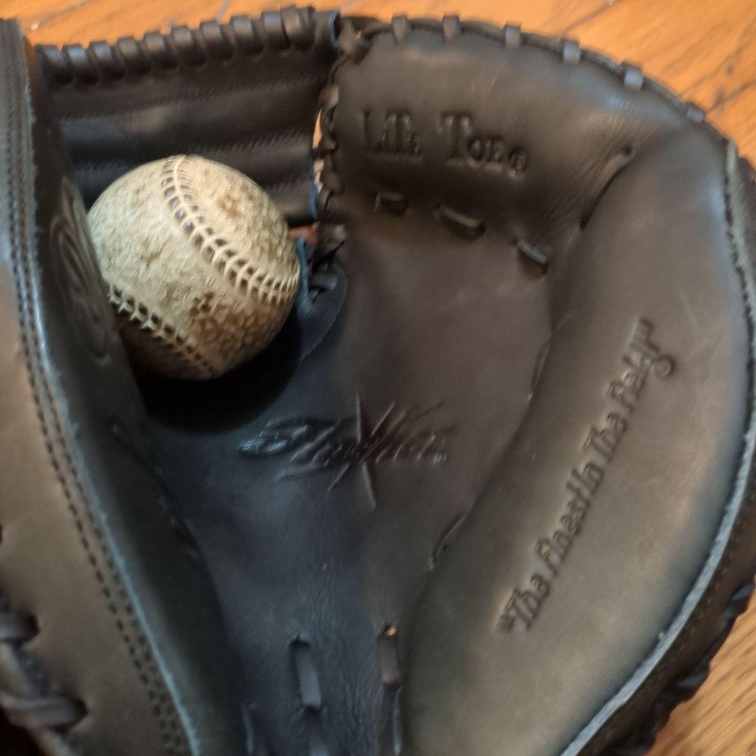 Rawlings キャッチャーミット　一般用軟式野球　グローブ　ブラック