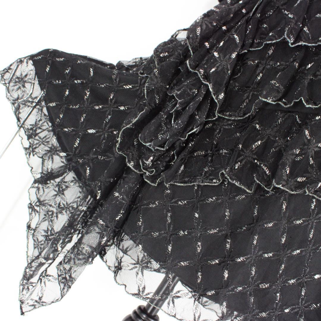 【美品 社交ダンス衣装】prima boutique ワンピース ドレス 黒