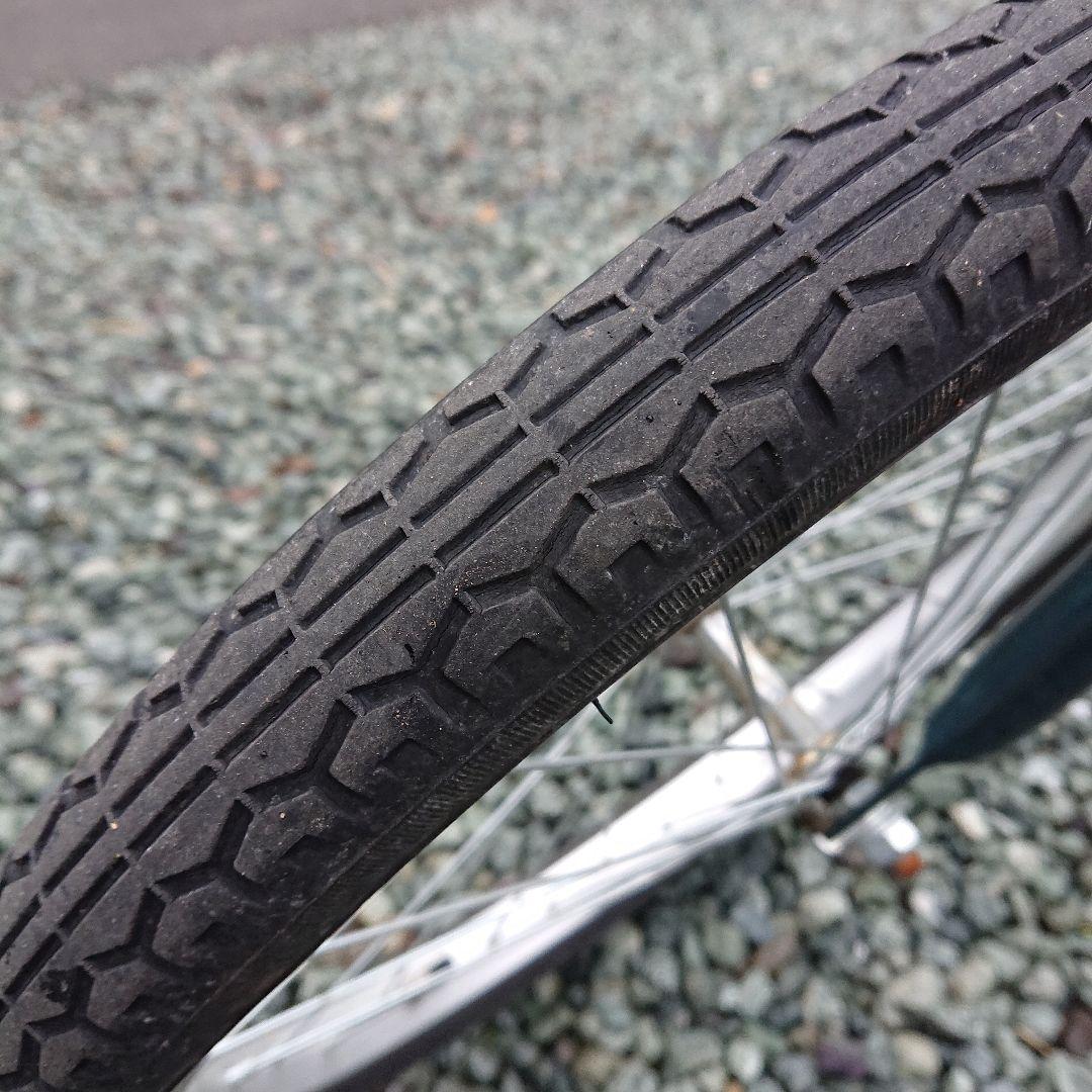 ☆北海道 キャプテンスタッグ 6段切り替え折り畳み自転車