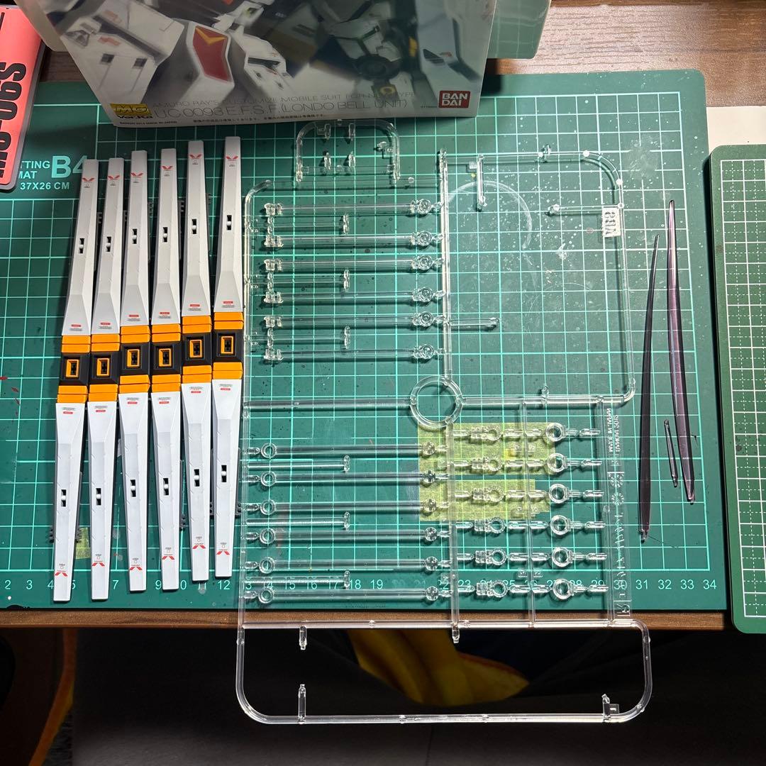 MGνガンダムver.ka ガンプラ完成品