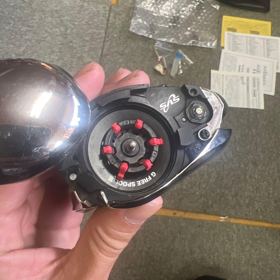 12ANTARES HG ベイトリール シルバー