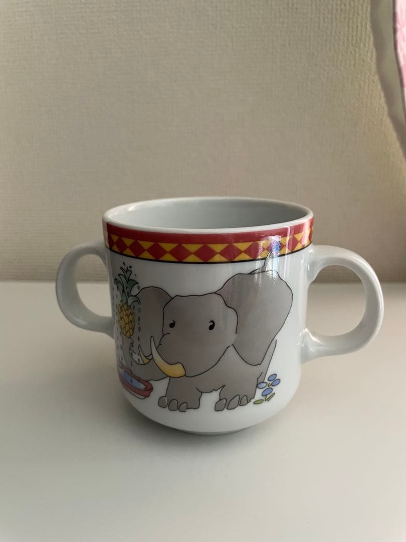ビレロイ&ボッホ キディセット スイッチ マグカップ プレート 深皿 ゾウ