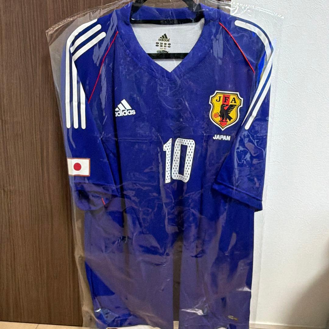 日韓ワールドカップ　日本代表ユニフォーム　中山雅史　2XO オーセンティック
