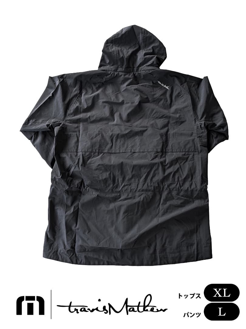 travisMathew レインウェア ブラック（XL/L）