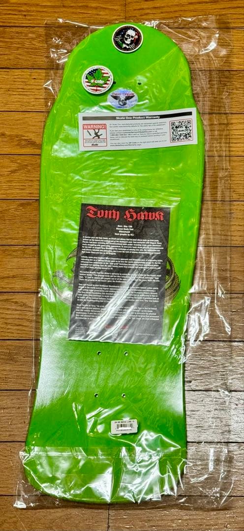 トニーホーク　デッキ　AIR FRESHENER サイン色紙　希少