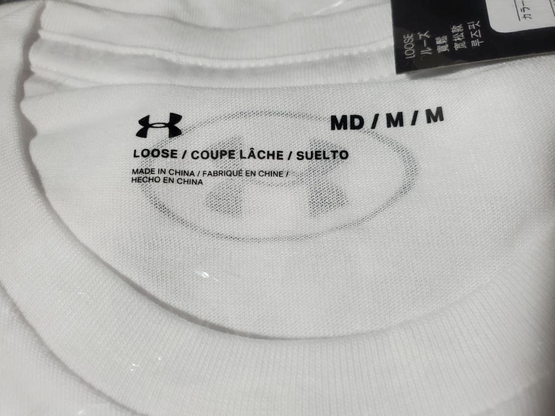 [新品] アンダーアーマー Tシャツ Mサイズ UAスポーツスタイル 3枚入