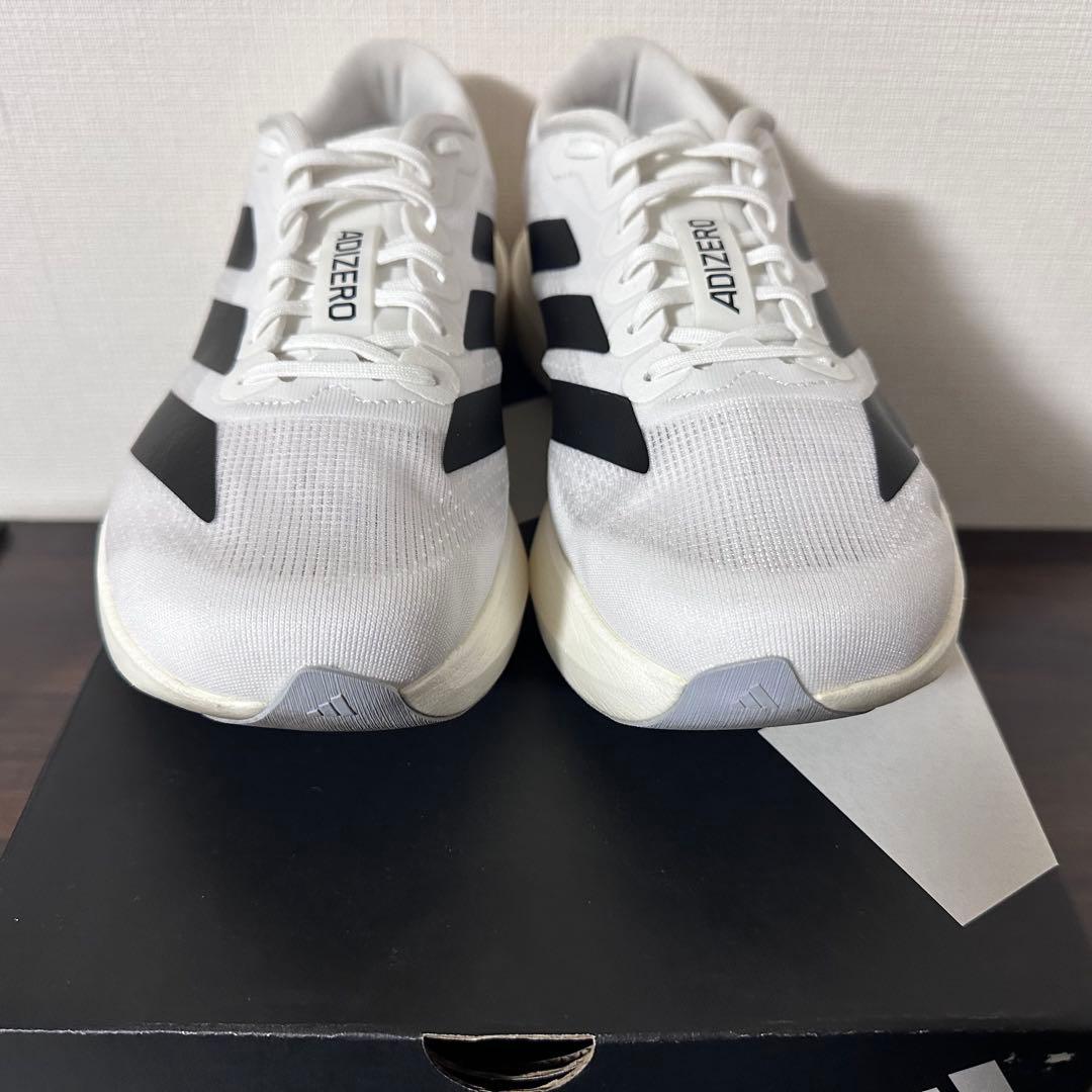 adizero Evo SL M ホワイト ブラック 26.0