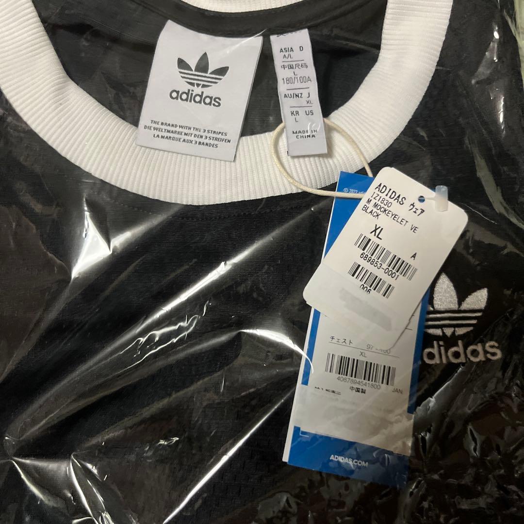 XL ADIDASタンクトップ即完売黒ブラック新品バスケ　ブラック