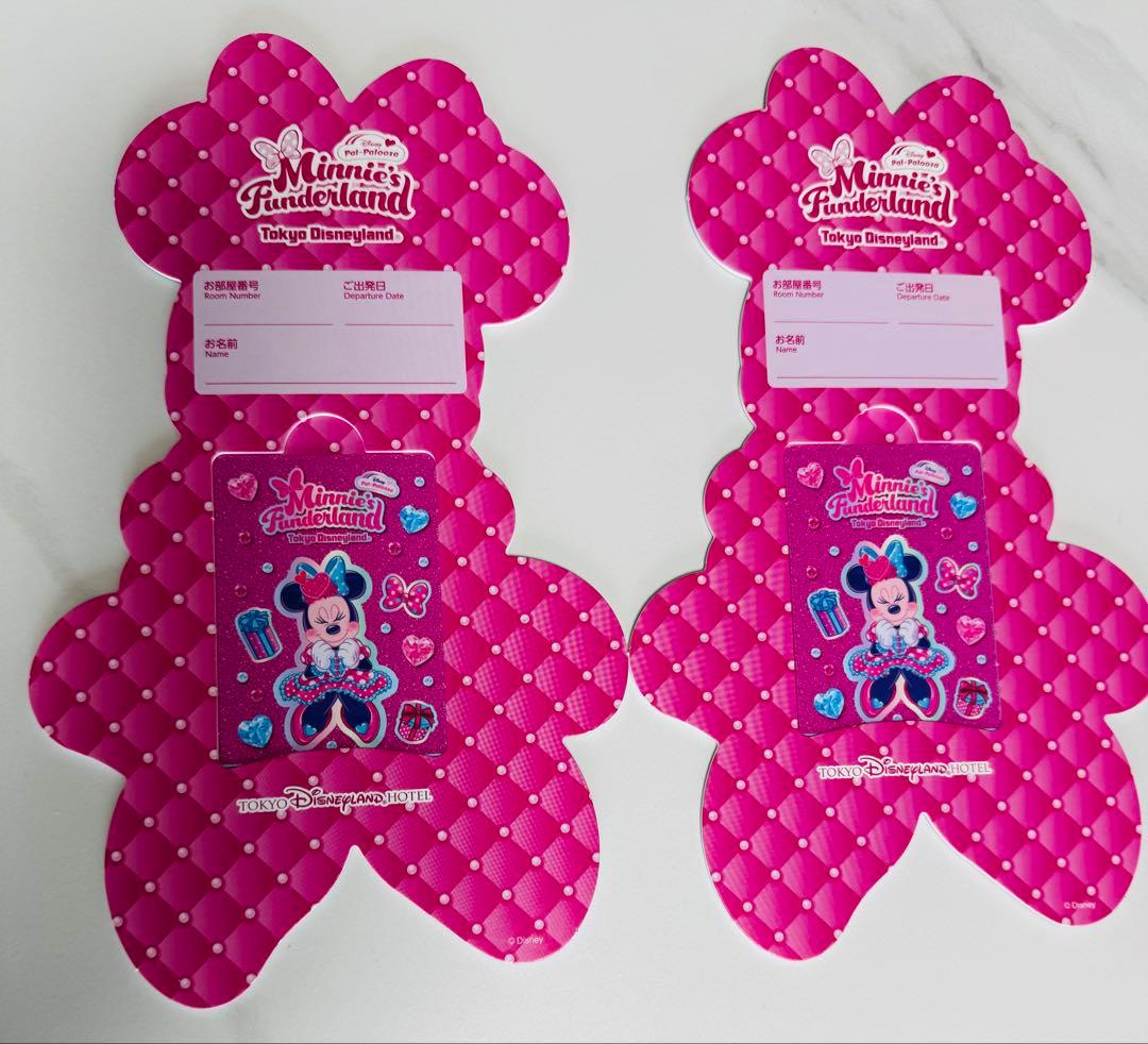ディズニーランドホテル　パルパルーザ　ミニーのファンダーランドＳＰルームキー