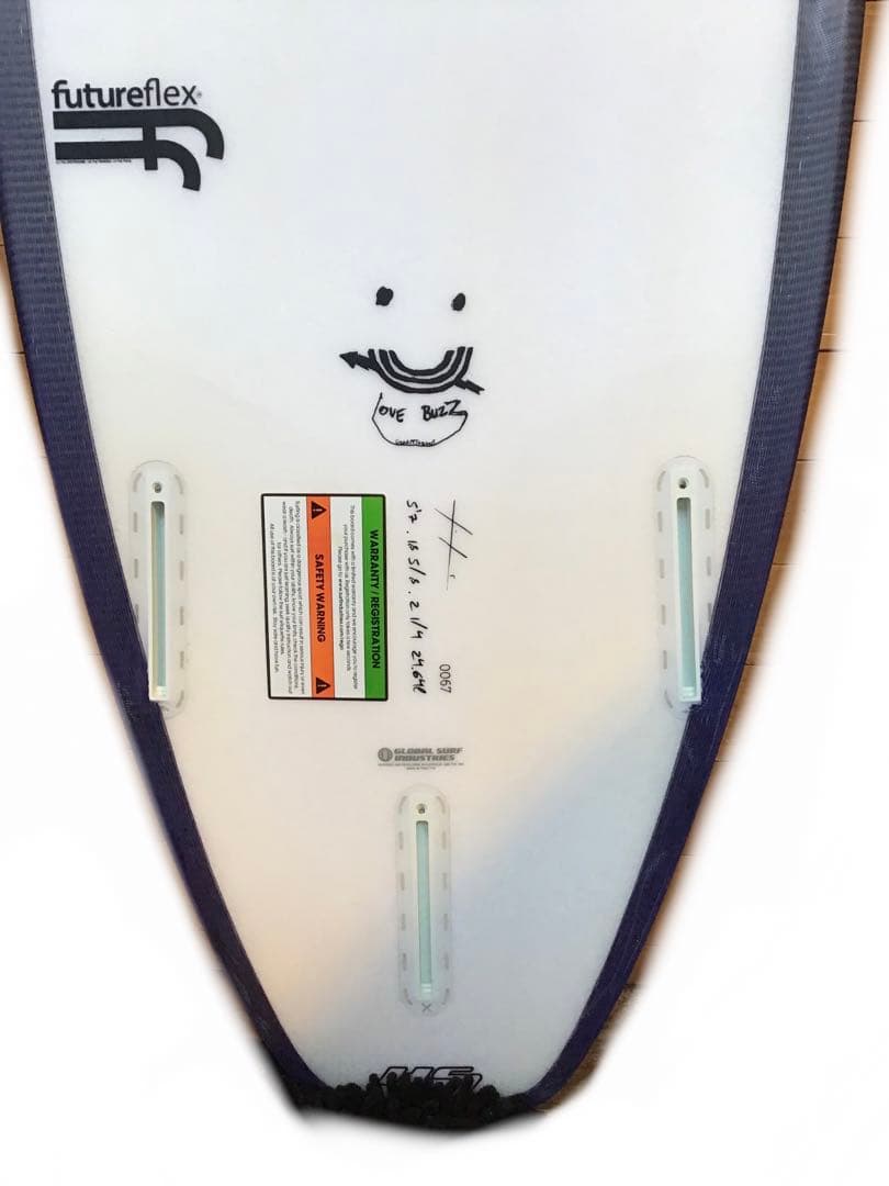 ヘイデンシェイプス サーフボード ラブバズ 5’7” 新品未使用