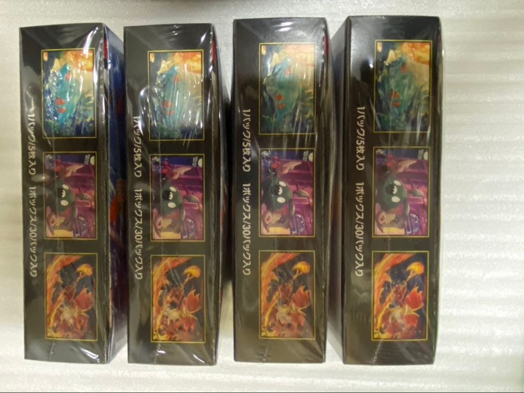 ポケモンカードニンジャスピナー 4BOXシュリンクあり