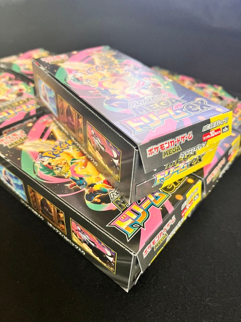 ポケモンカードゲームMEGAドリームEX6ボックス（シュリンクなしぺりぺり無し）