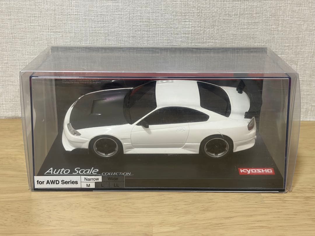 京商 ミニッツ ASC 日産 シルビア S15 equipped GTウイング