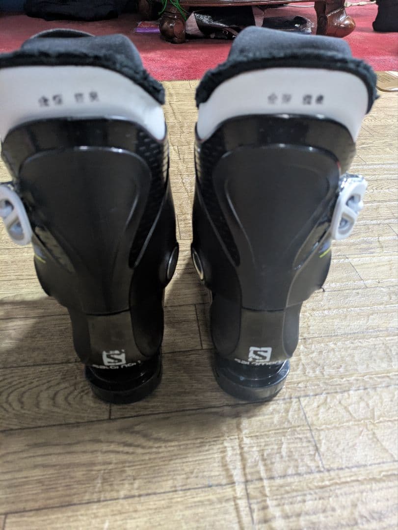 ジュニアスキー HEAD117 2点セット➕️SALOMONブーツ21