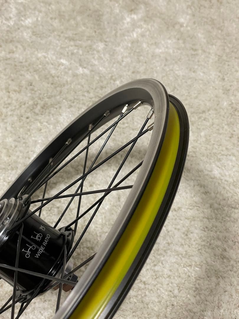 Brompton ブロンプトン 純正リアホイール 6速用 ブラック