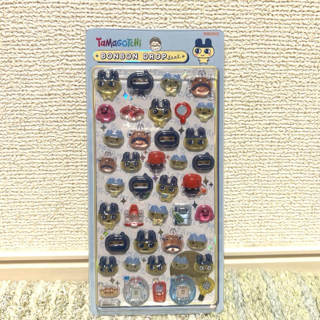【国内正規品】たまごっち ボンボンドロップシール 4枚セット　サンスター　本物