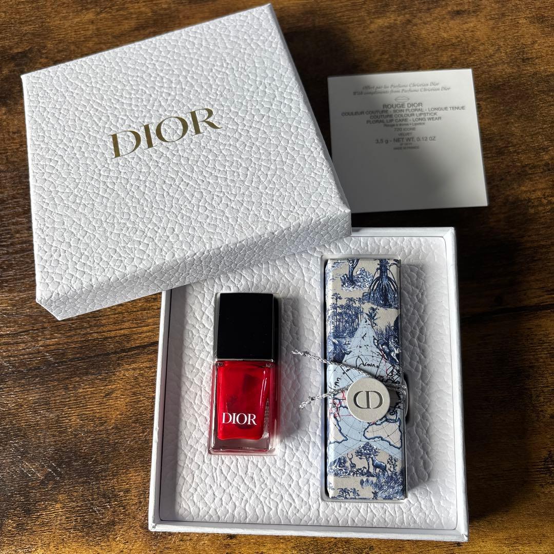 DIOR ノベルティ　& サンプルセット　& クッションファンデ空ケース