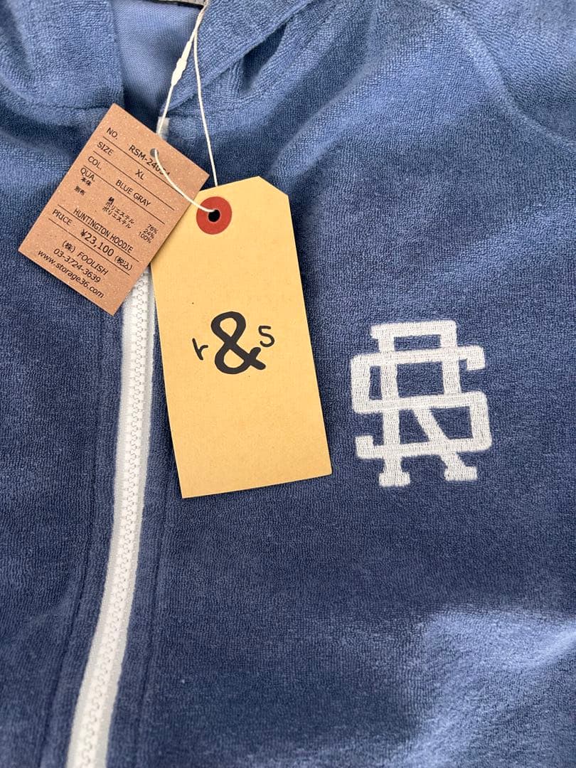 新品rough & swell HUNTINGTON HOODIE サイズＸＬ
