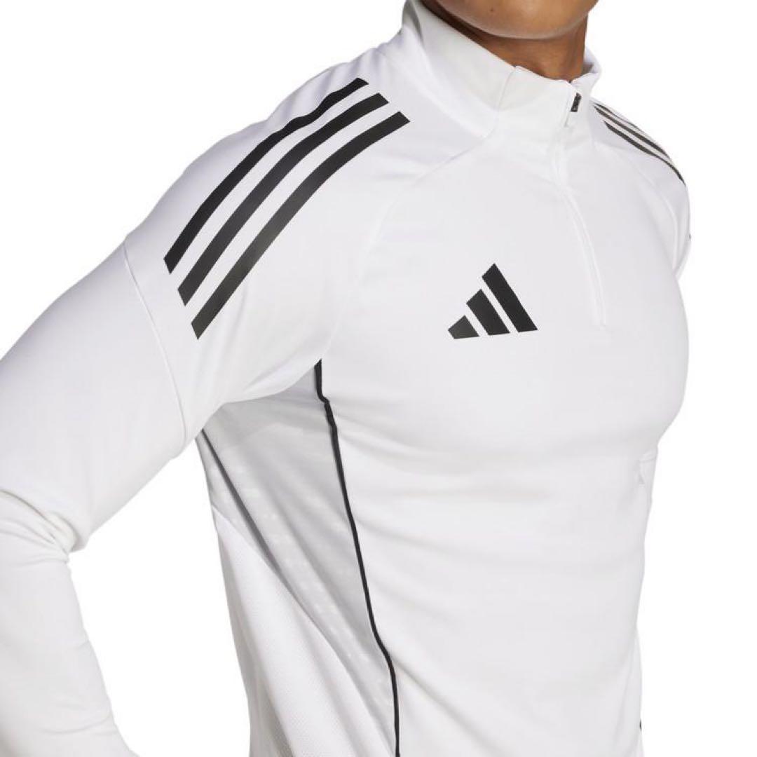 adidas TIRO トレーニングジップ L ホワイト