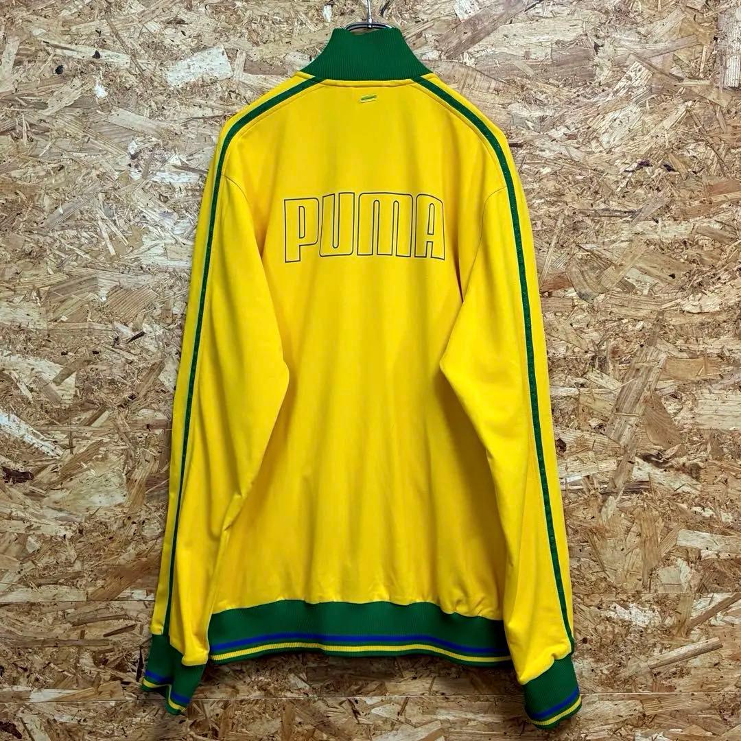 ★PUMA★ブラジル代表★トラックジャケット★10番★サイズXL★黄×緑★