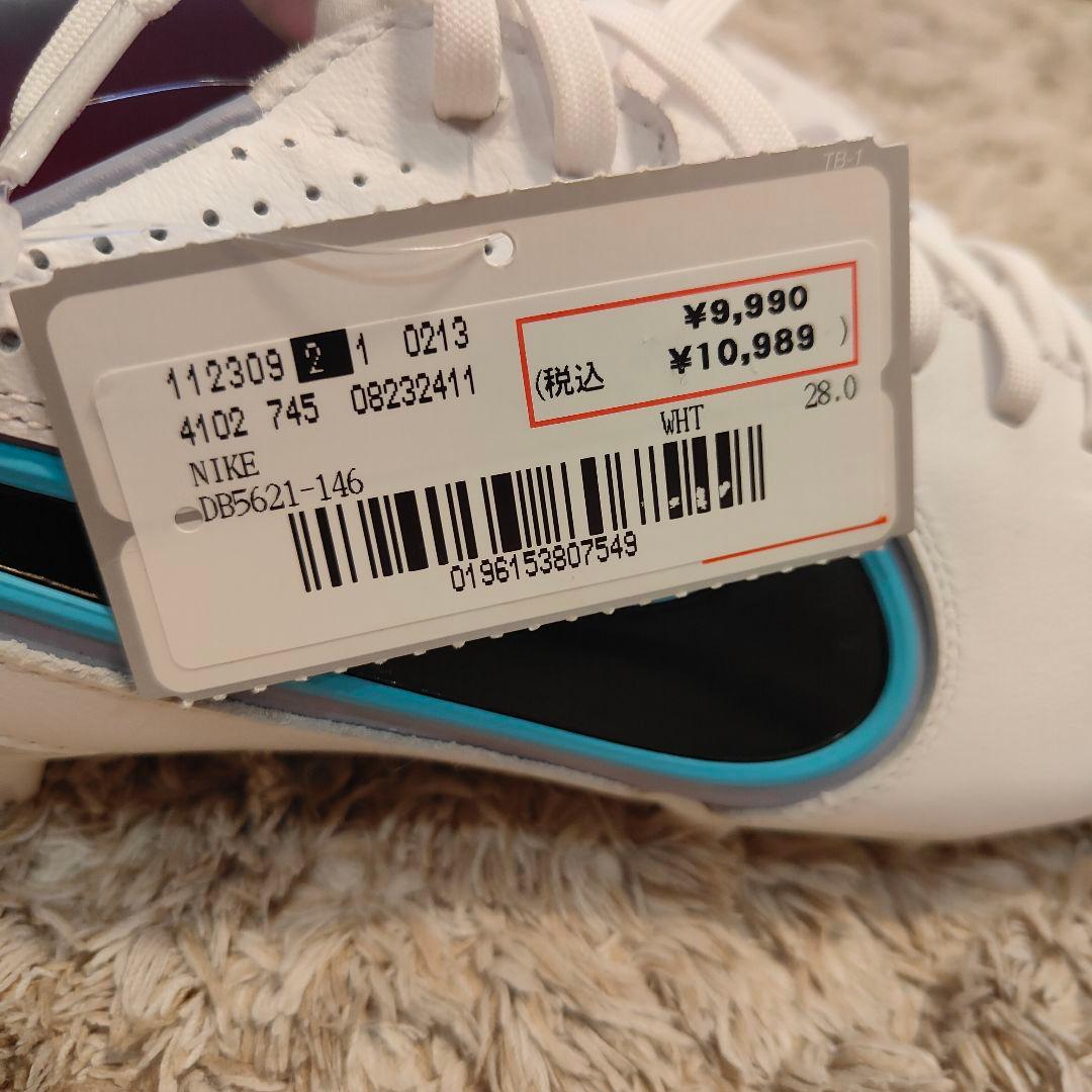 新品　Nike DB5621-146 ホワイトスパイクシューズ