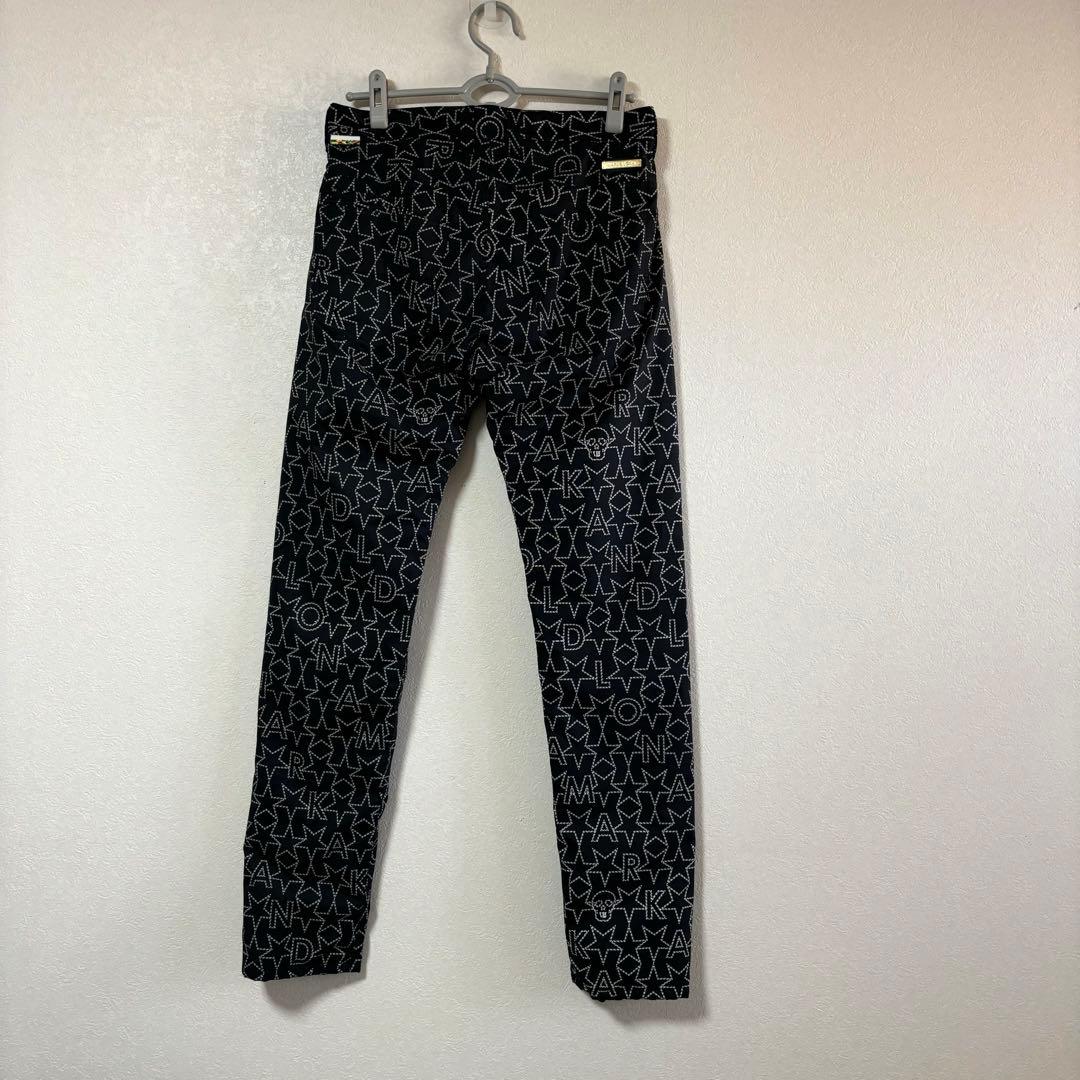 MARK & LONA マークアンドロナ　セットアップ　ゴルフ　総柄　スカル