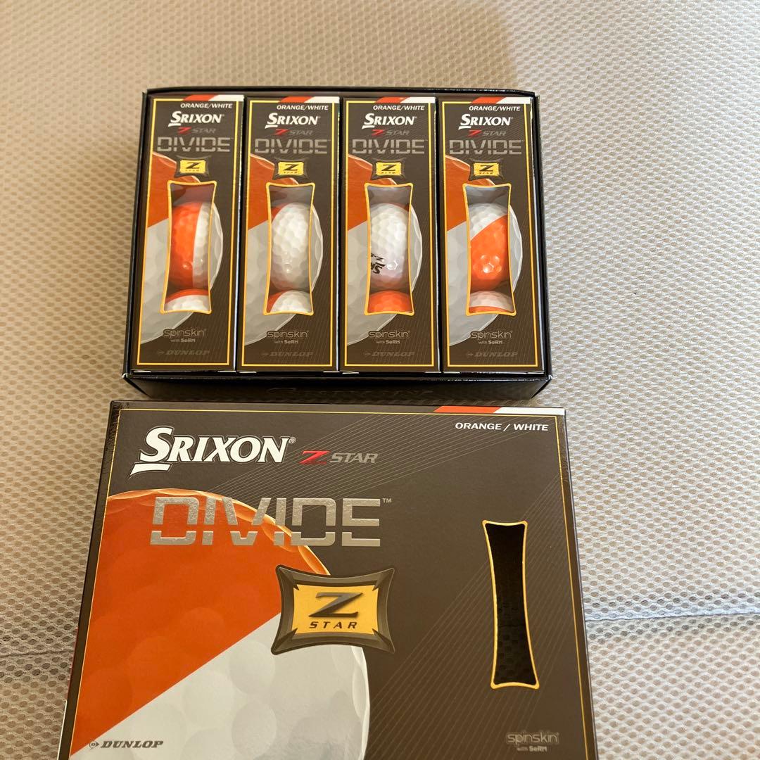Srixon Z STAR DIVIDE ゴルフボール