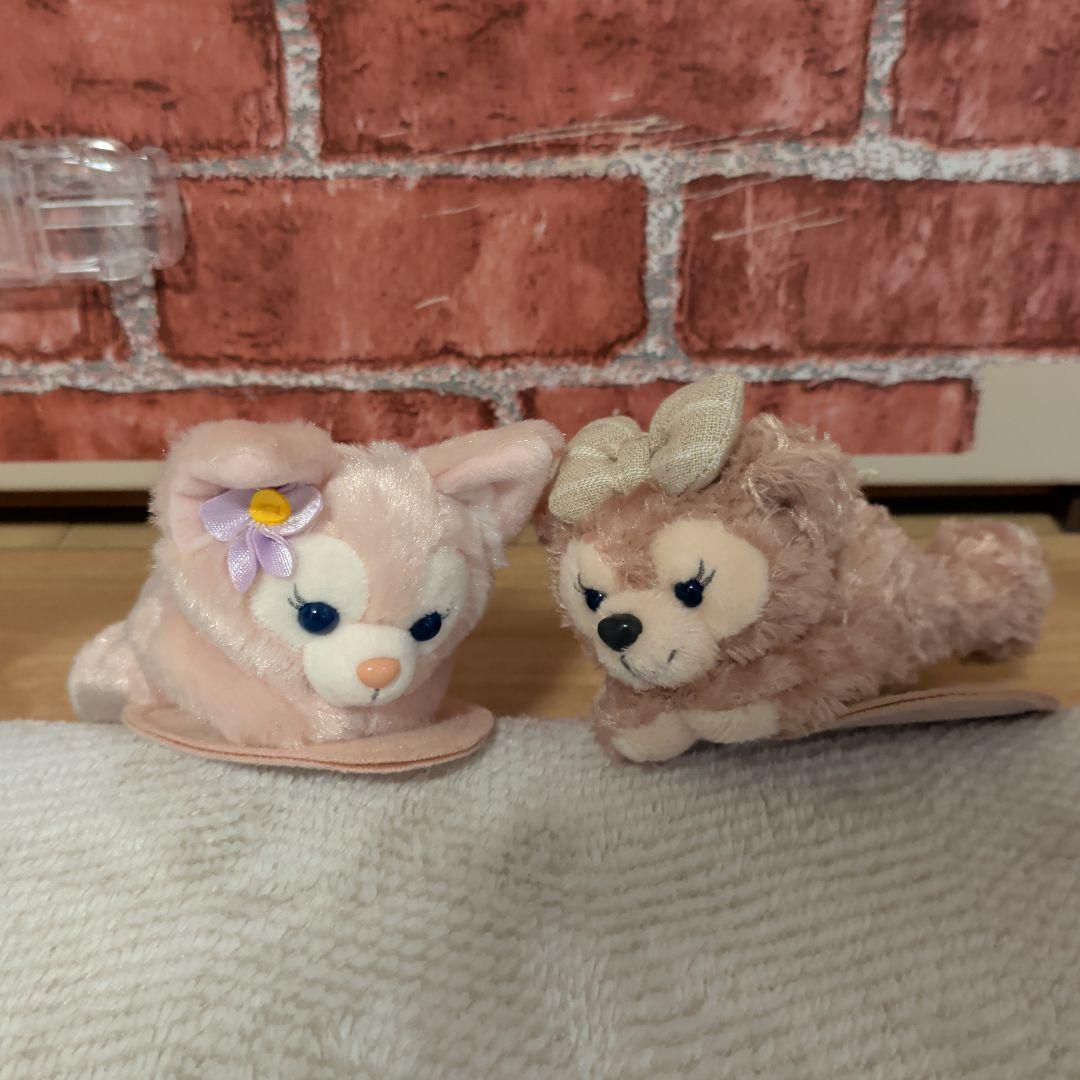 寝そべりリーナベル＆シェリーメイ（香港ディズニー）【未使用品】セット売り