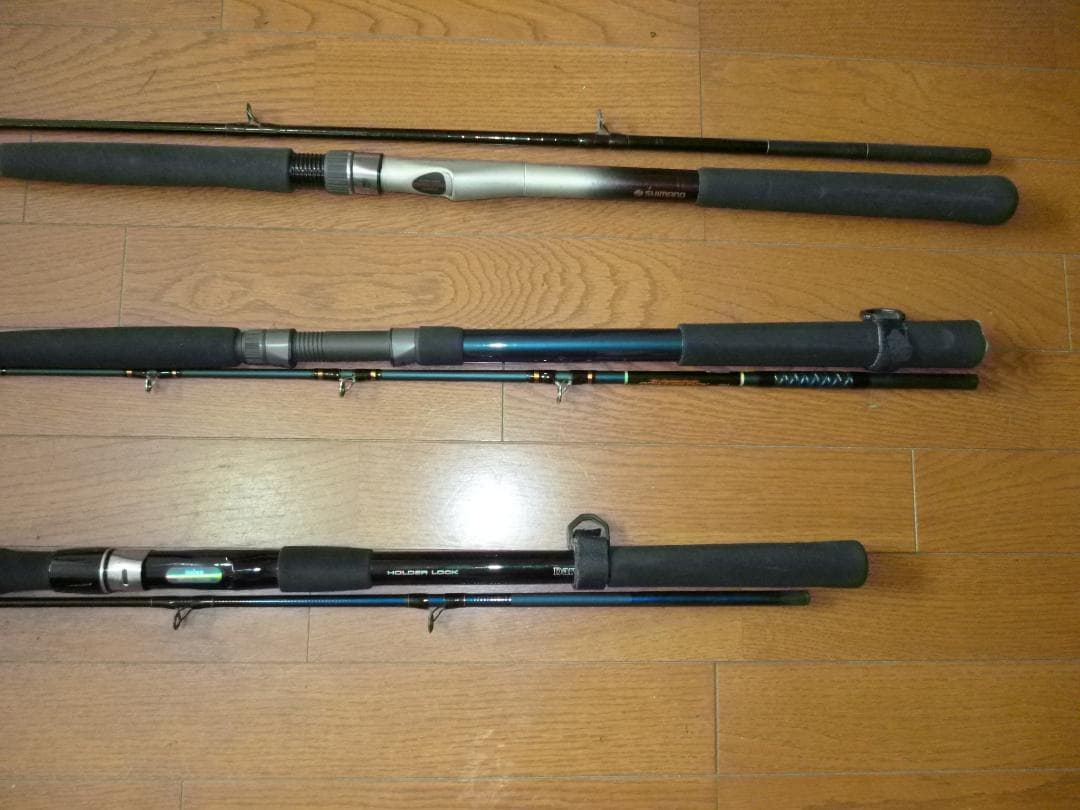 値下げ❗️イカ竿　3本！新品・中古品！
