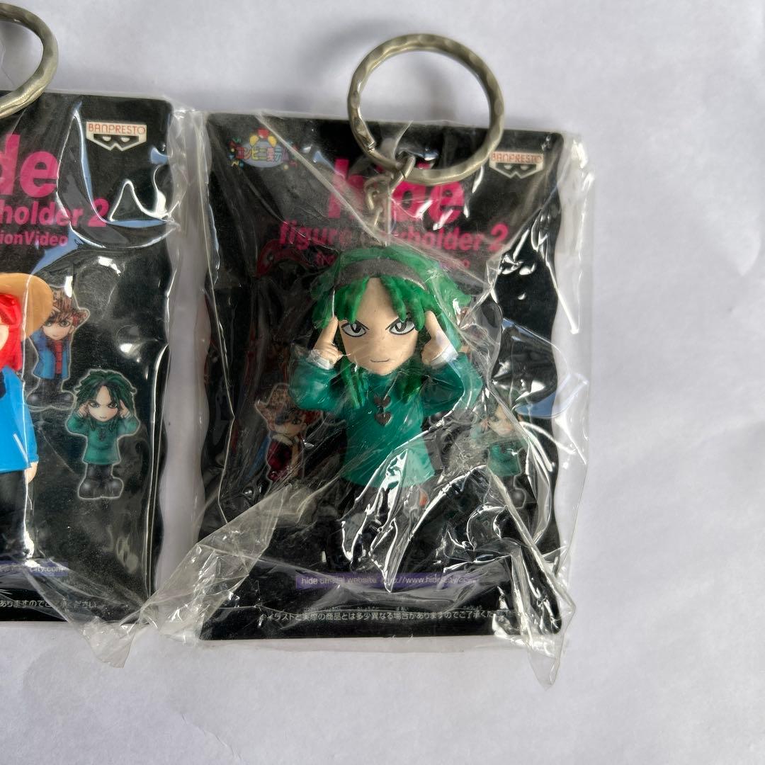 hide フィギュア キーホルダー 2 XJAPAN コンプリート 全5種