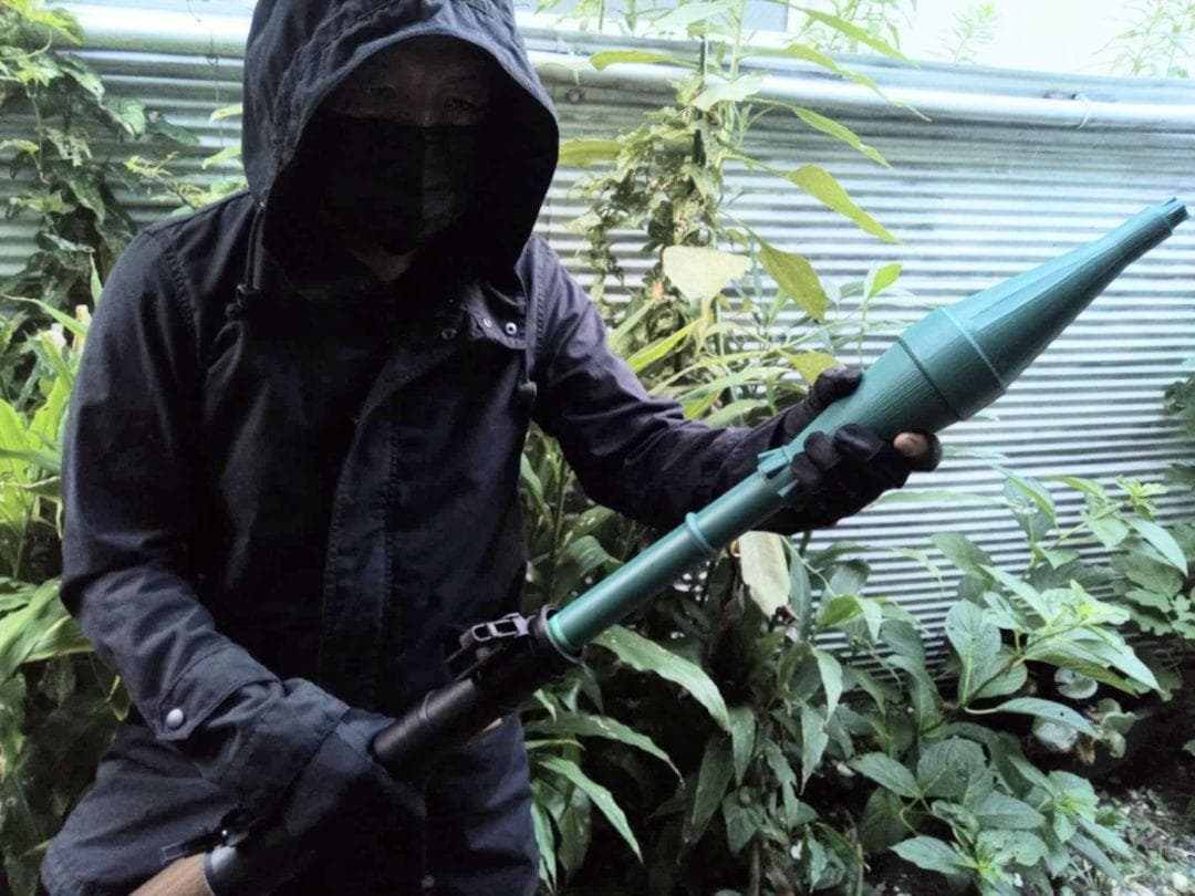 フルスクラッチ RPG-7 ロケットランチャー 3Dプリンター 成形 T