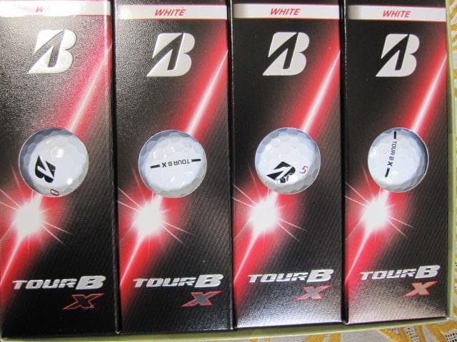 2026≪ TOUR B X ≫ ホワイト 2ダース分 24個 ブリヂストン