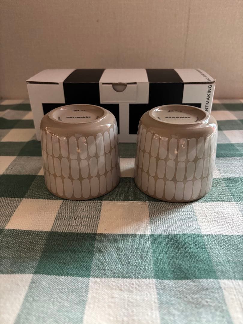 【新品】marimekko マリメッコ ALKU アルク コーヒーカップ 2個