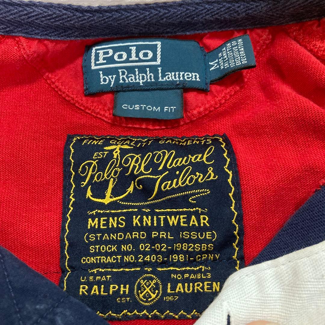 90s チーフキーフ着用　ラルフローレン　unionjack ポロシャツ　PRL