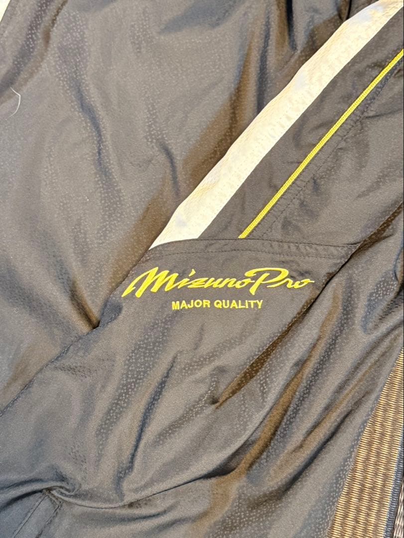 【上下サイズ別】MizunoPro ミズノプロ 黒×ゴールド ジャージ上下セット