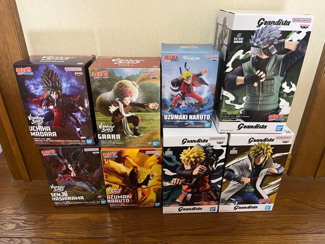 NARUTO ナルト フィギュア まとめ売り 8点セット