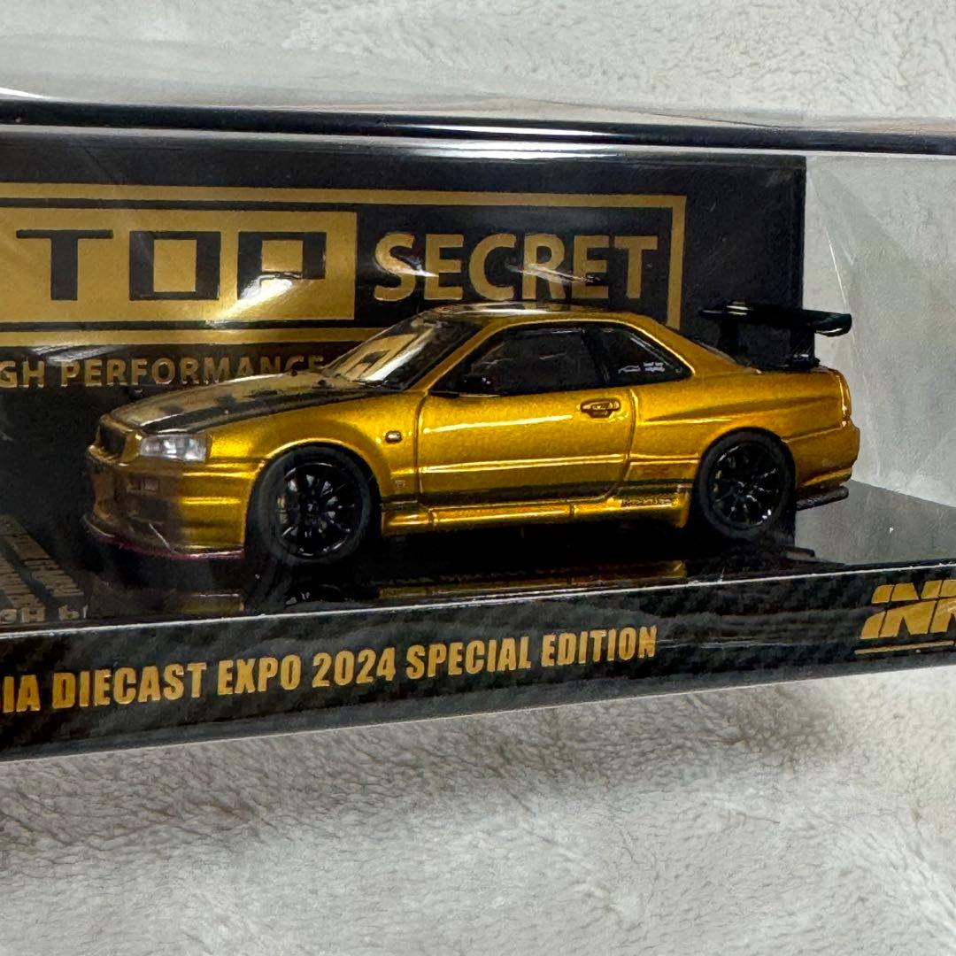 イノモデル1/64 日産 GT-R R34トップシークレット マレーシア