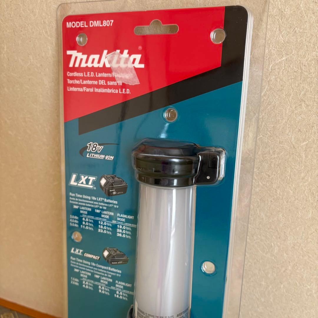 【新品】Makita マキタ LEDランタン 懐中電灯 DML807