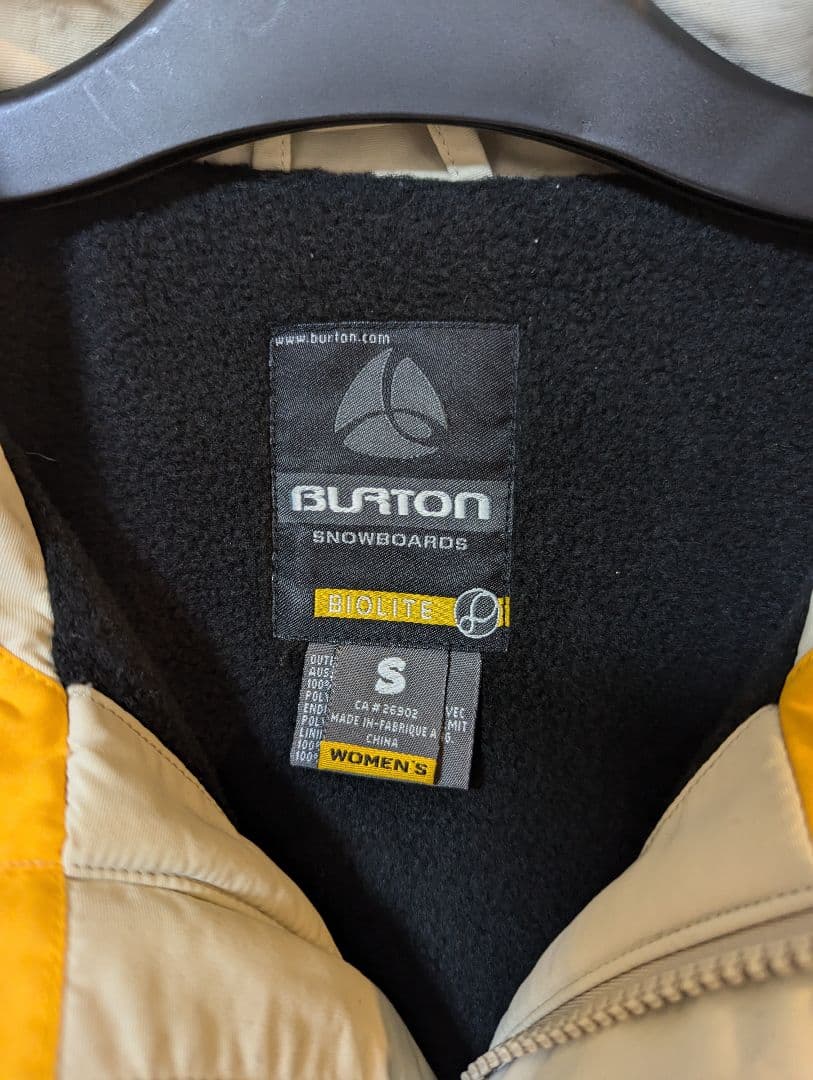 【美品】BURTON　バートン　スキー　ボードウェア　ジャケット【即発送】