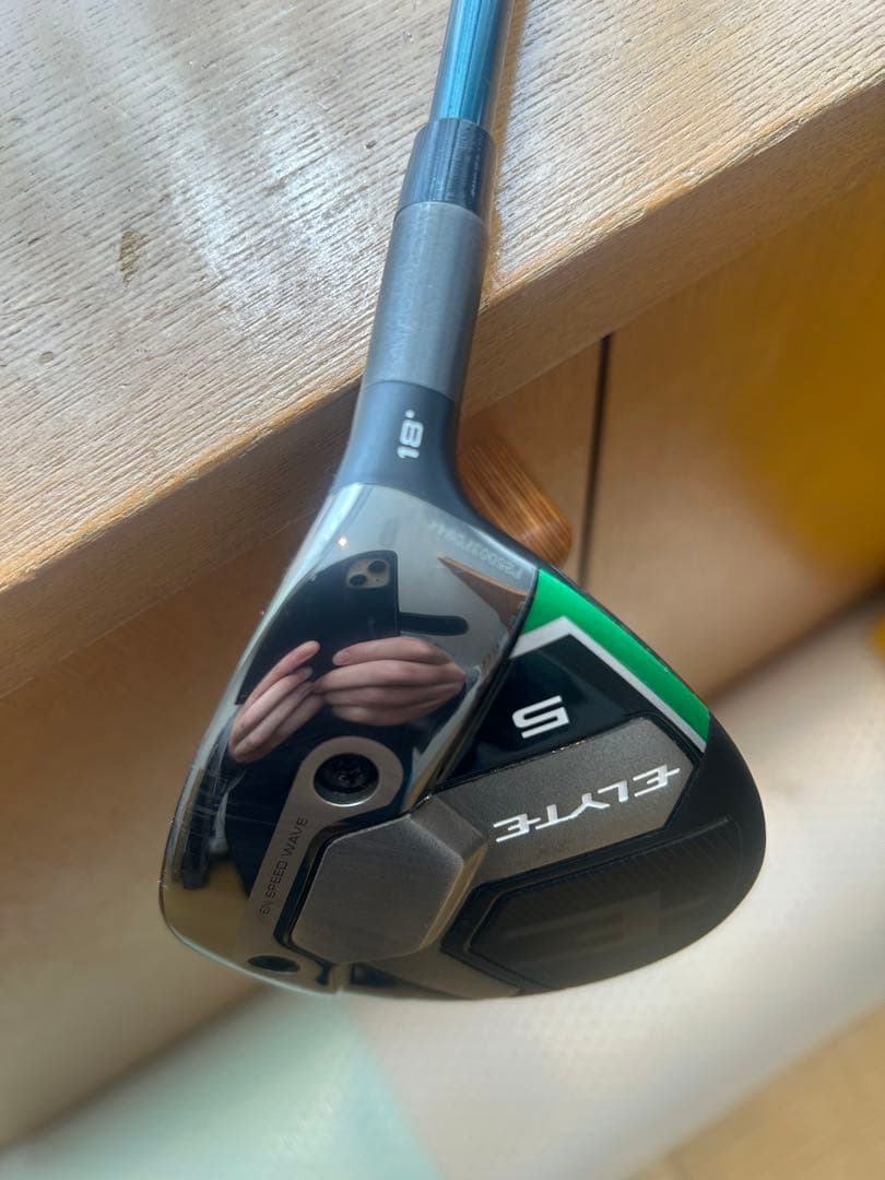 キャロウェイ　エリート　5W フェアウェイウッド　ベンタス　S ヘッドカバー付き